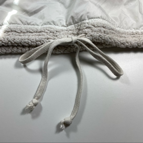 Anthropologie RD style cream color 1/2 zip sherpa pullover Size S - Picture 4 of 9